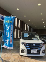 ソリオ試乗車あります！！